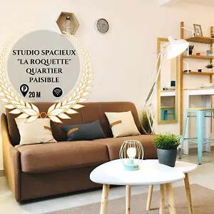 Studio Sérénité-la Roquette-rue Très Calme Arles